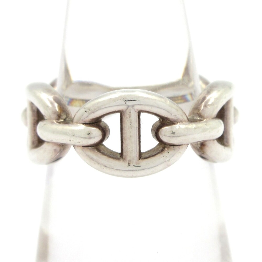 Hermes Chene Dunkle Anchene Pm Silver #373937H11B